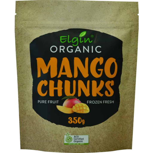 Elgin Organic.- Mango(Frozen) -  350g