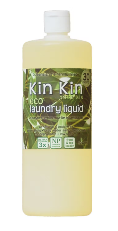 Kin Kin Naturals Eco Laundry Liquid Eucaly and Lemon Myrtle 1050ml