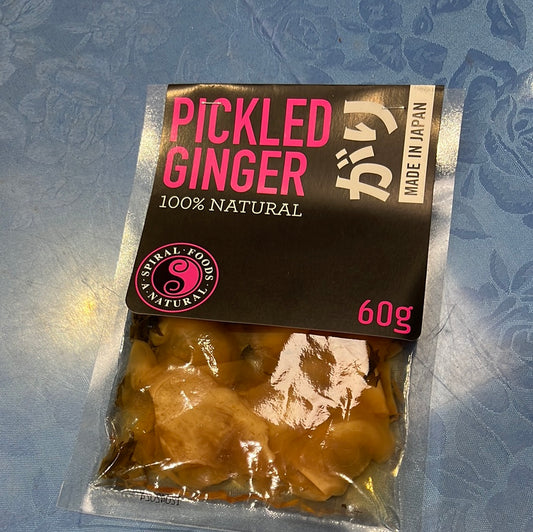 Spiral-pickled ginger-60g