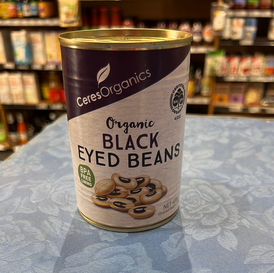 Ceres organics-black eyed beans-400g