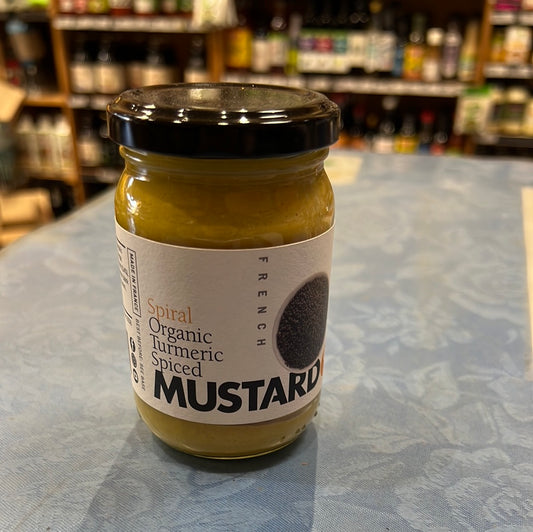Spiral-Organic turmeric spiced mustard-210g