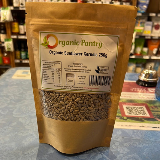Organic Pantry- Organic Sunflower Kernels 250g