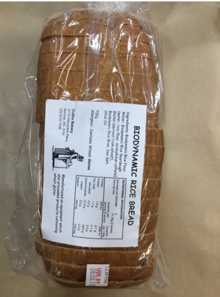 Culina Bakery – rice bread 700g