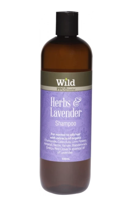 Wild by PPC Herbs-Herbs & Lavender Hair Shampoo-500ml