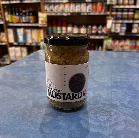 Spiral-organic wholegrain mustard-200g