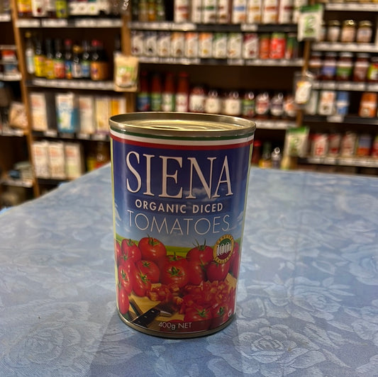 Siena-organic diced Tomatoes-400g