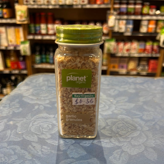 Planet organic-garlic granules
