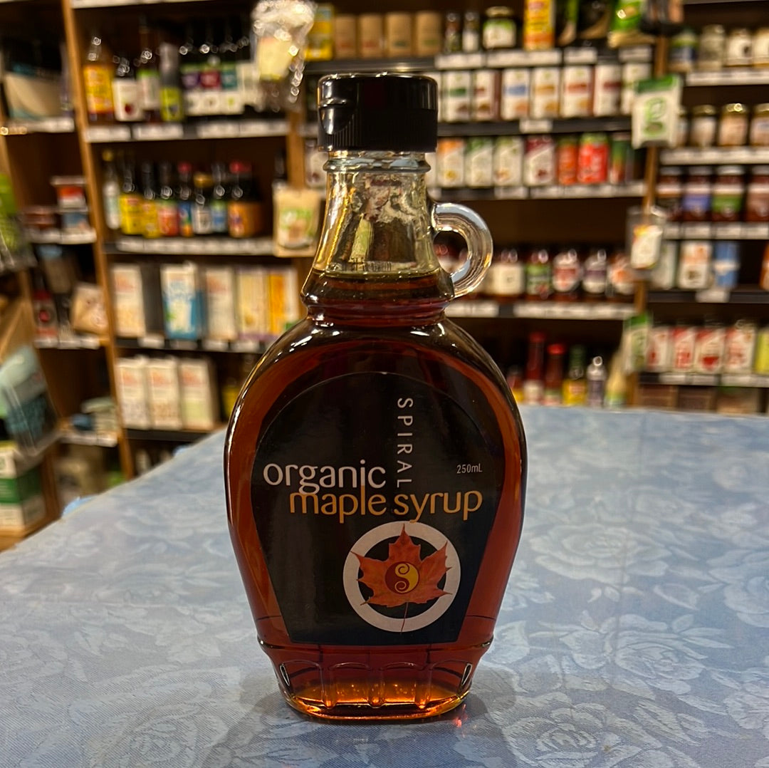 Spiral-organic maple syrup-250ml