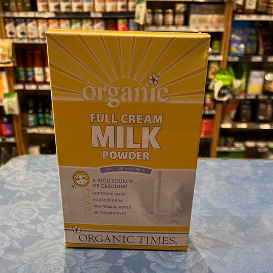 Organic time-Full cream milk powder-300g