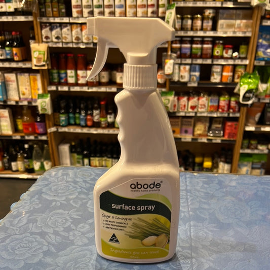 Abode- surface spray(ginger & lemongrass) 500ml