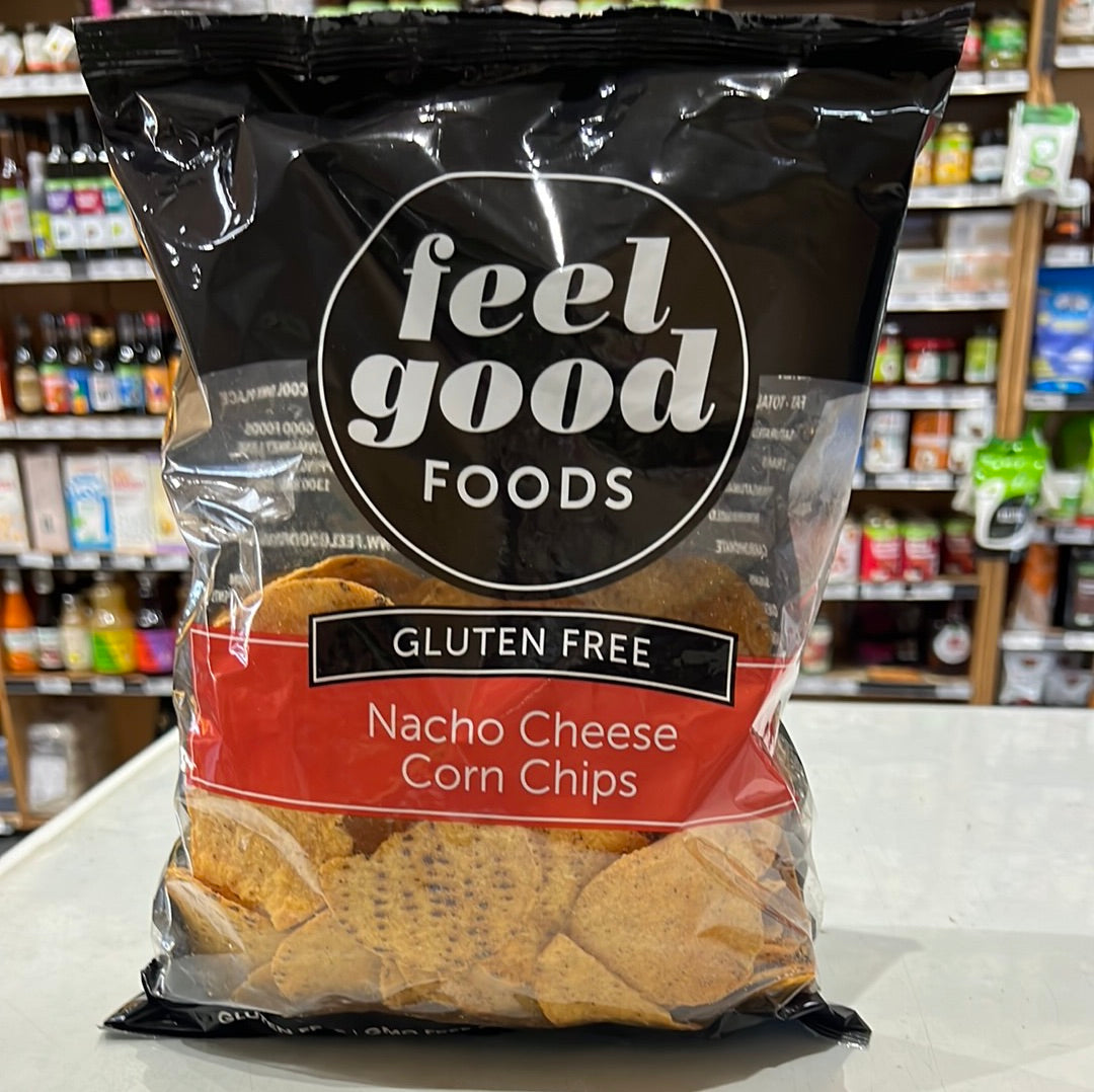 Feel Good Foods-Gluten Free Nacho Cheese Corn Chips-400