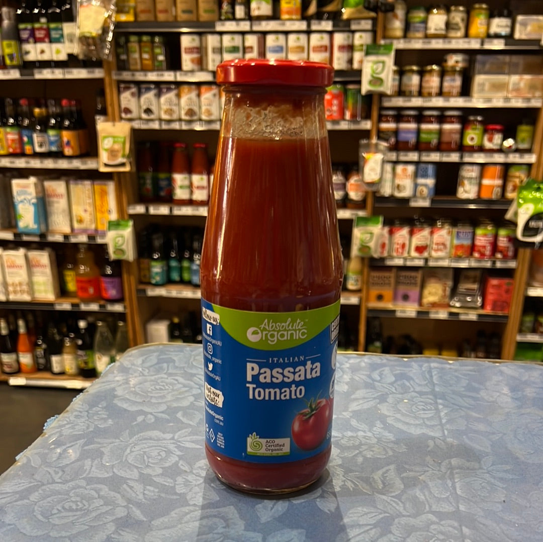 Absolute organic-passata tomato-680g