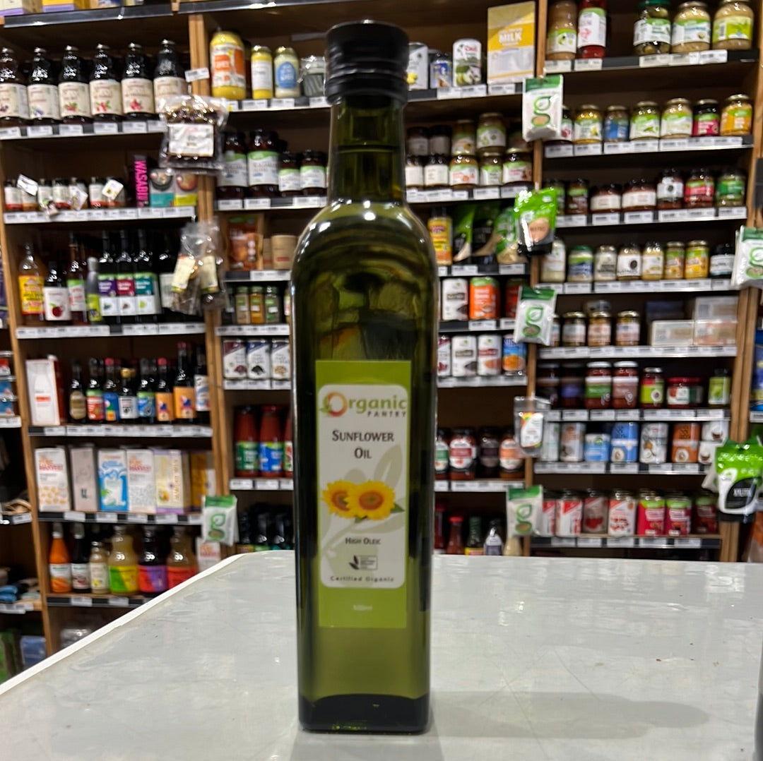 Organic Pantry-Sunflower Oil-500ml