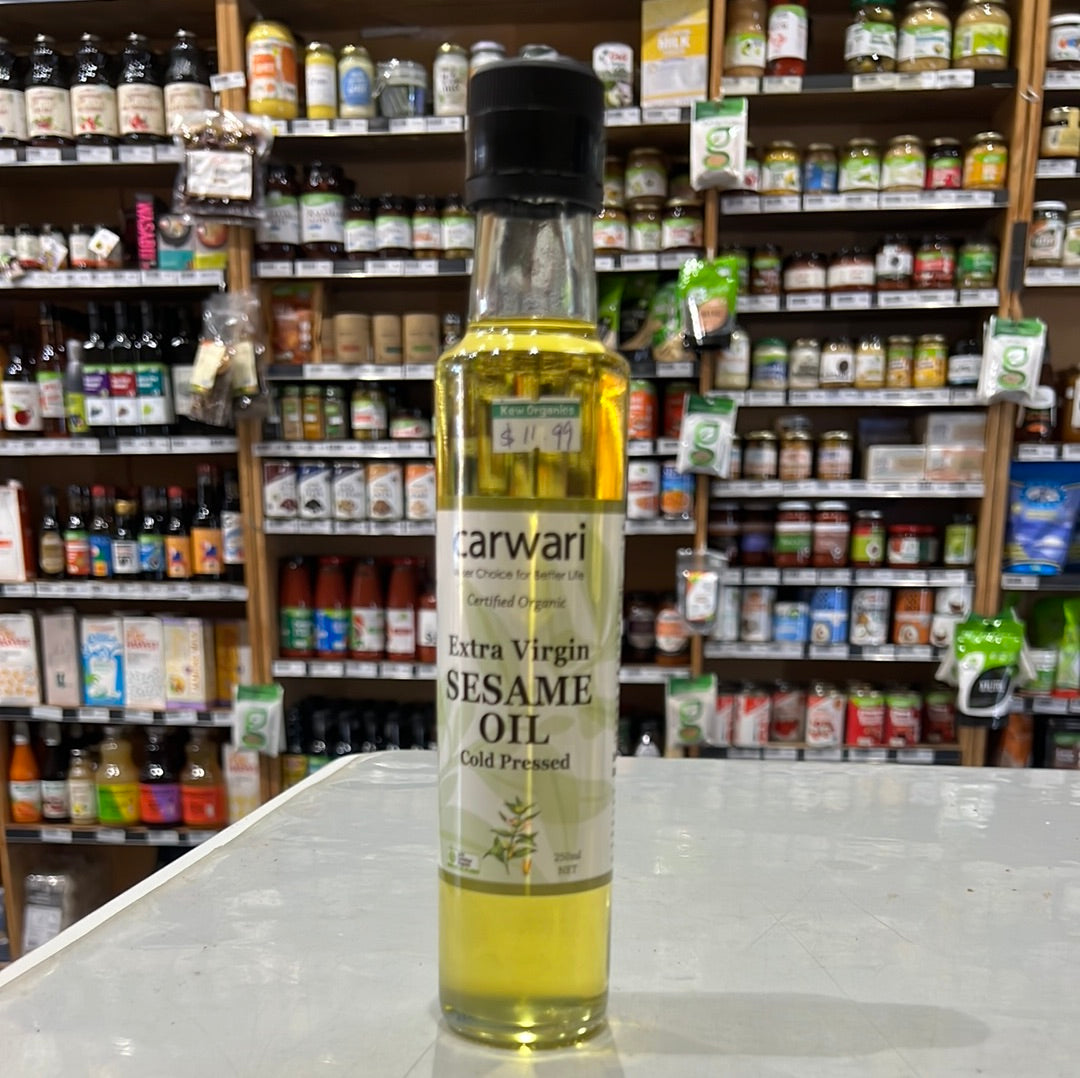 Carwari-Organic Extra Virgin Sesame Oil (Cold Pressed)