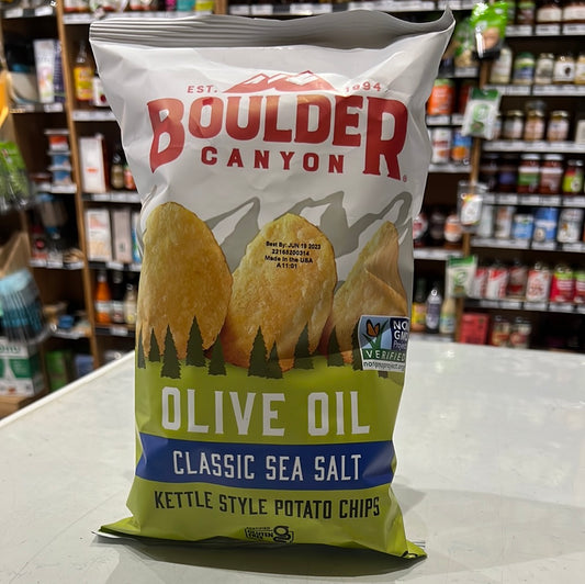 Boulder Canyon-Olive Oil Classic Sea Salt Chips-141.8G