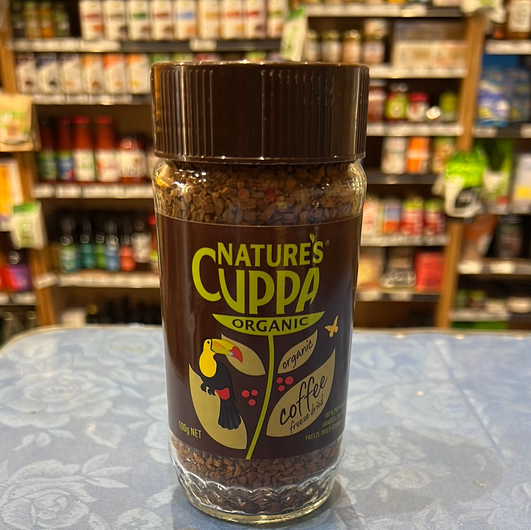 Nature's Cuppa-coffee freeze dried-100g