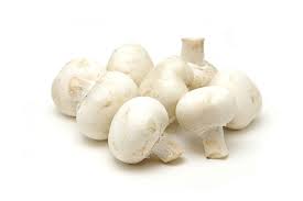 mushrooms white (organic) per 180g in the punnet
