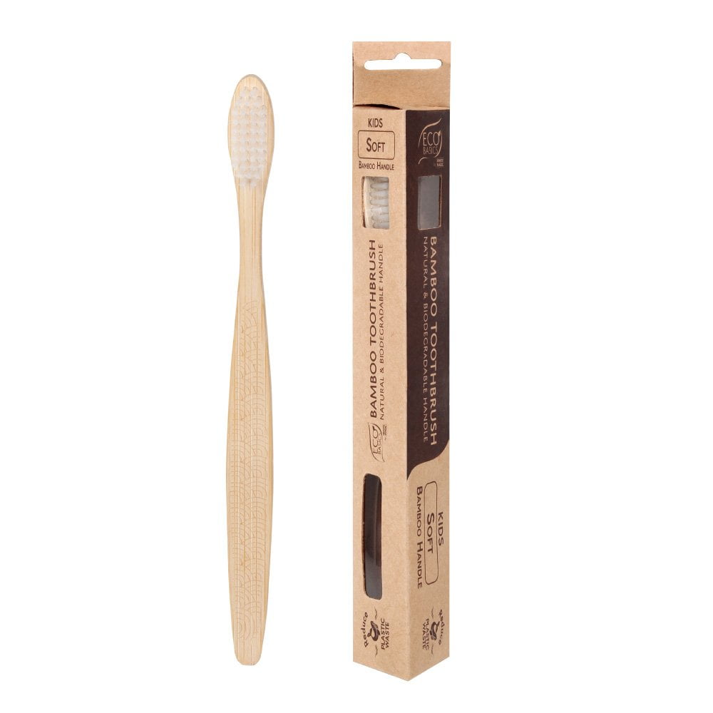 White Magic- Eco Basics Bamboo Toothbrush- Kids Soft